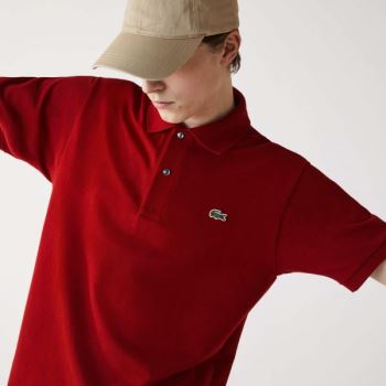 Lacoste Classic Fit L.12.12 Polo Shirt - Šortky Pánské Tmavě Červené | CZ-yFKnrB